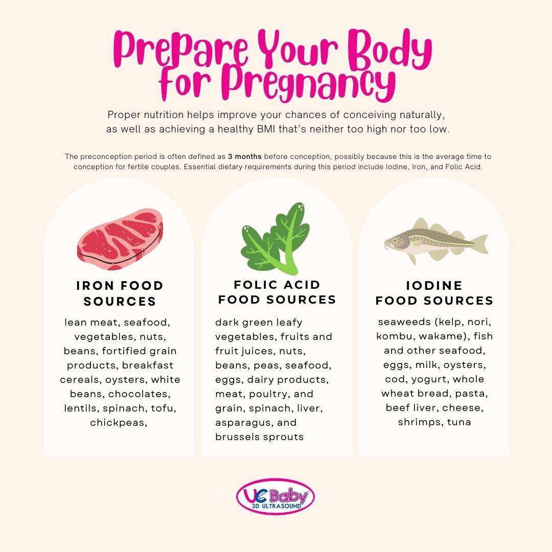 Prepare For Pregnancy Healthy Diet UC Baby