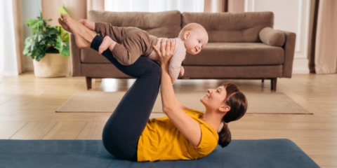 postnatal recovery yoga