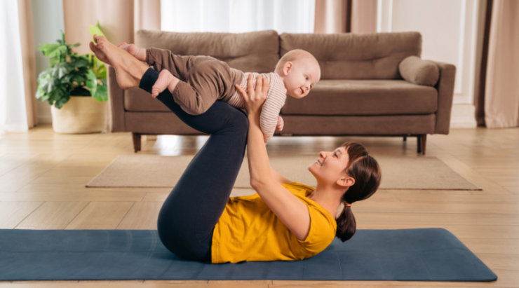 postnatal recovery yoga